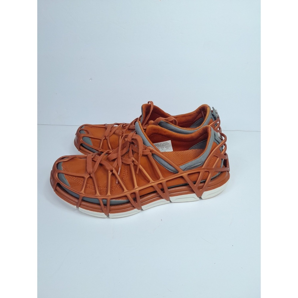 RARE Li Ning The Mix Caged Running Shoes Men's 8 Copper Tan Brown Vtg - Picture 9 of 9